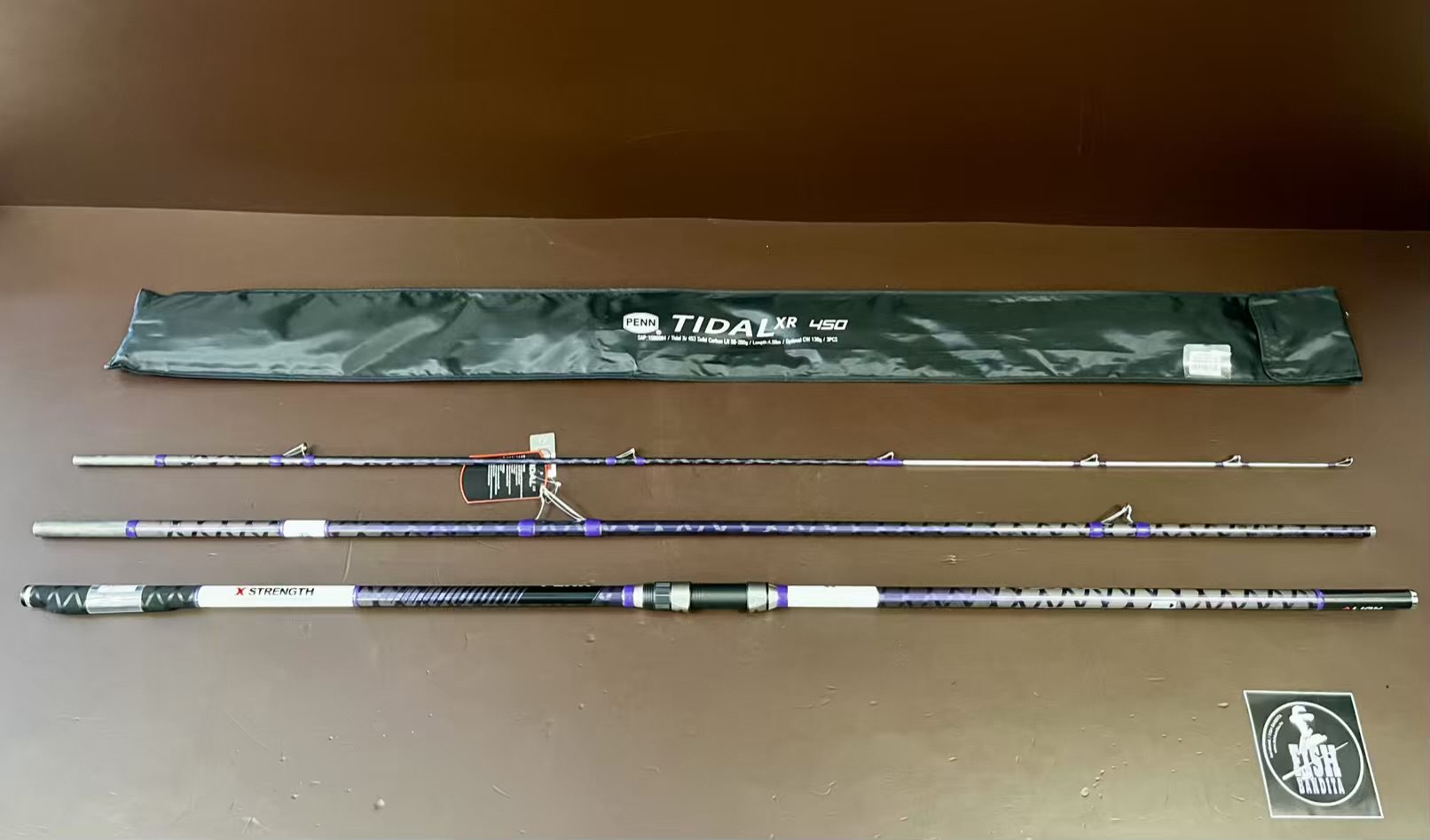 Penn Tidal Xr Solid Carbon Surf LR 453 50-200g távdobó bot