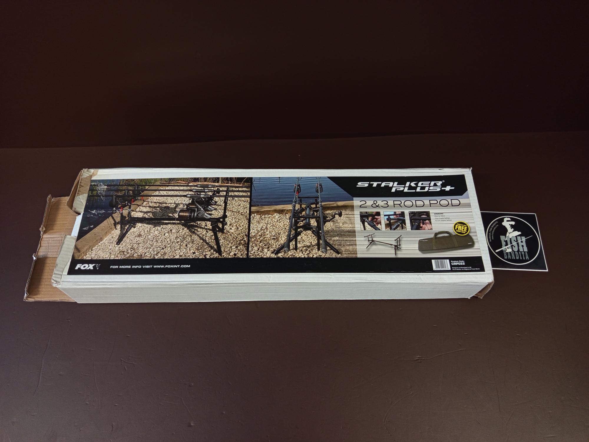 Fox Stalker Plus + 2 & 3 rod pod