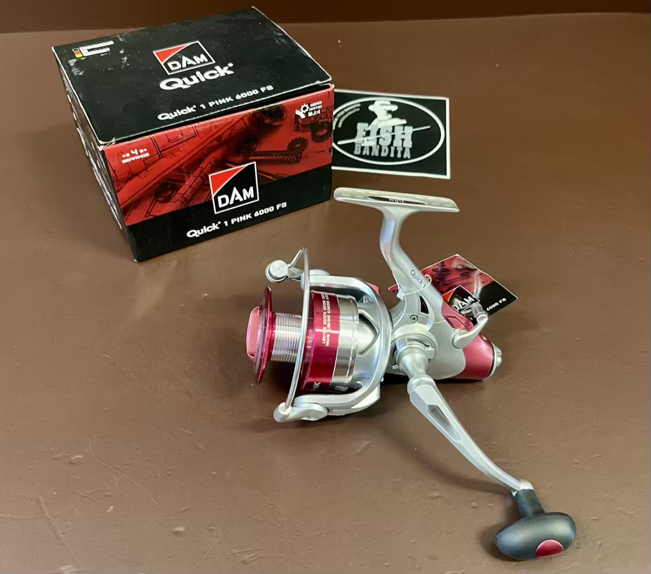 Dam Quick 1 Pink 6000 FS Nyeletőfékes (2db)