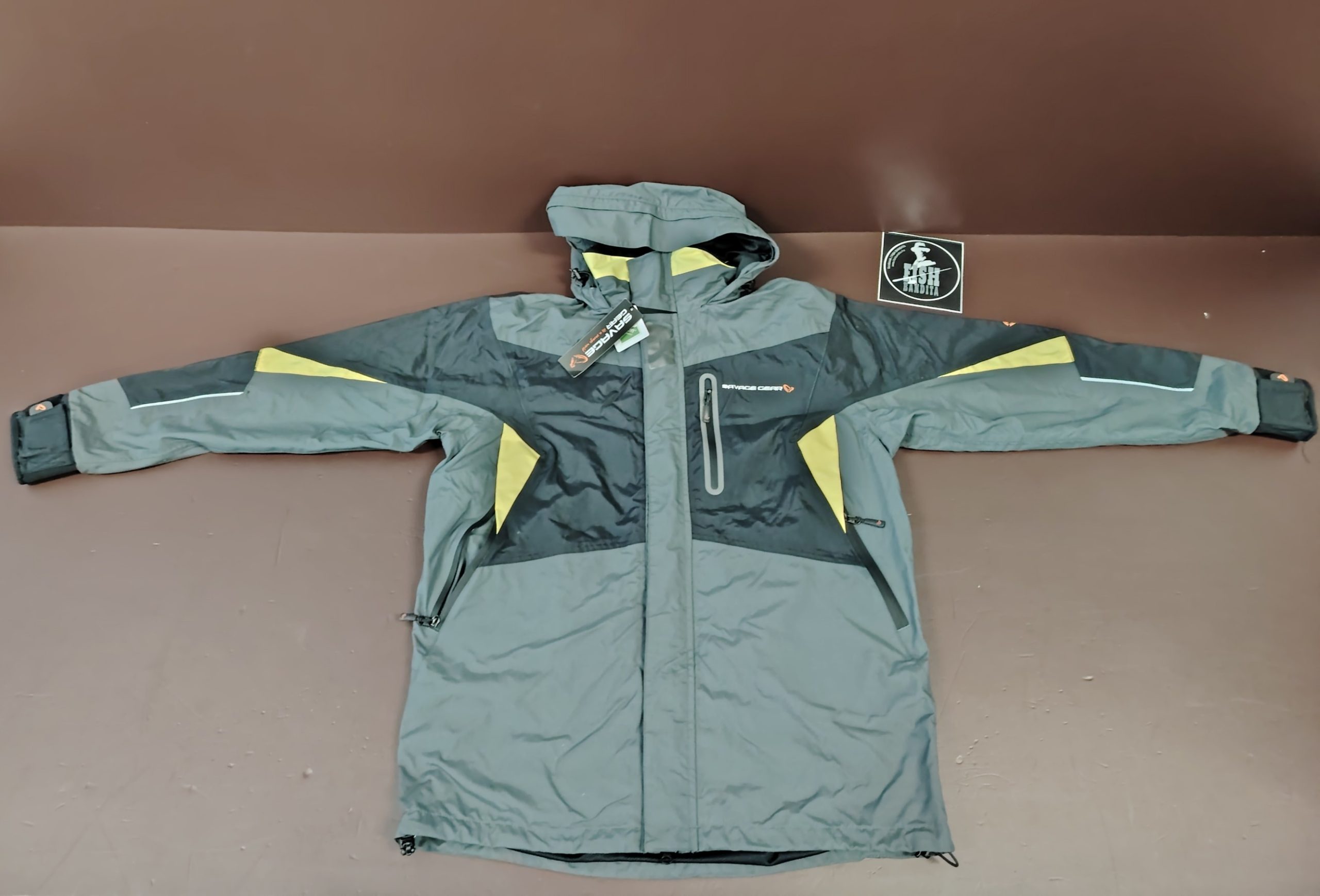 Savage Gear Coastal Race Jacket Horgász Kabát (L)