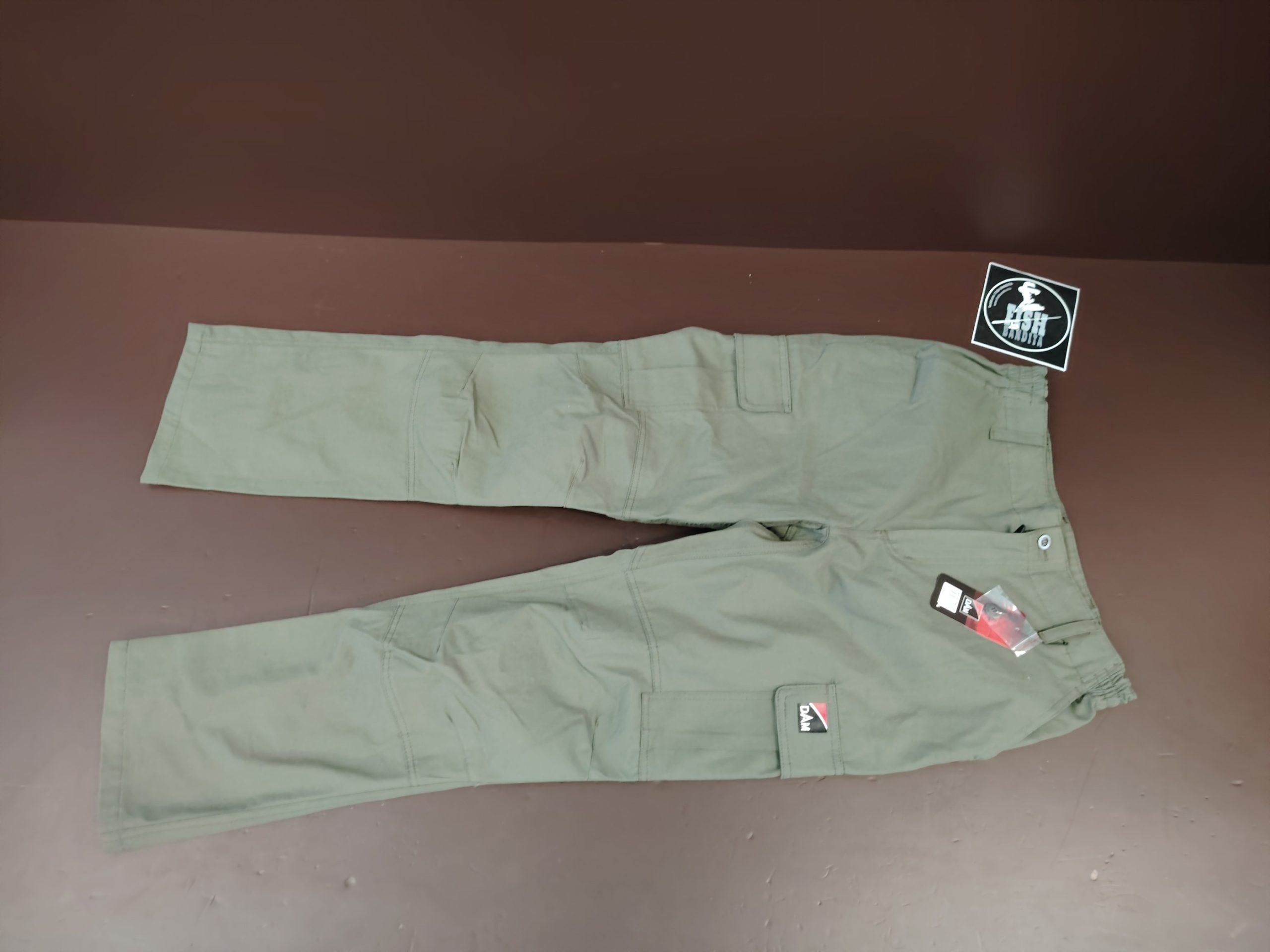 DAM nadrág Iconic Trousers Olive Night (L)