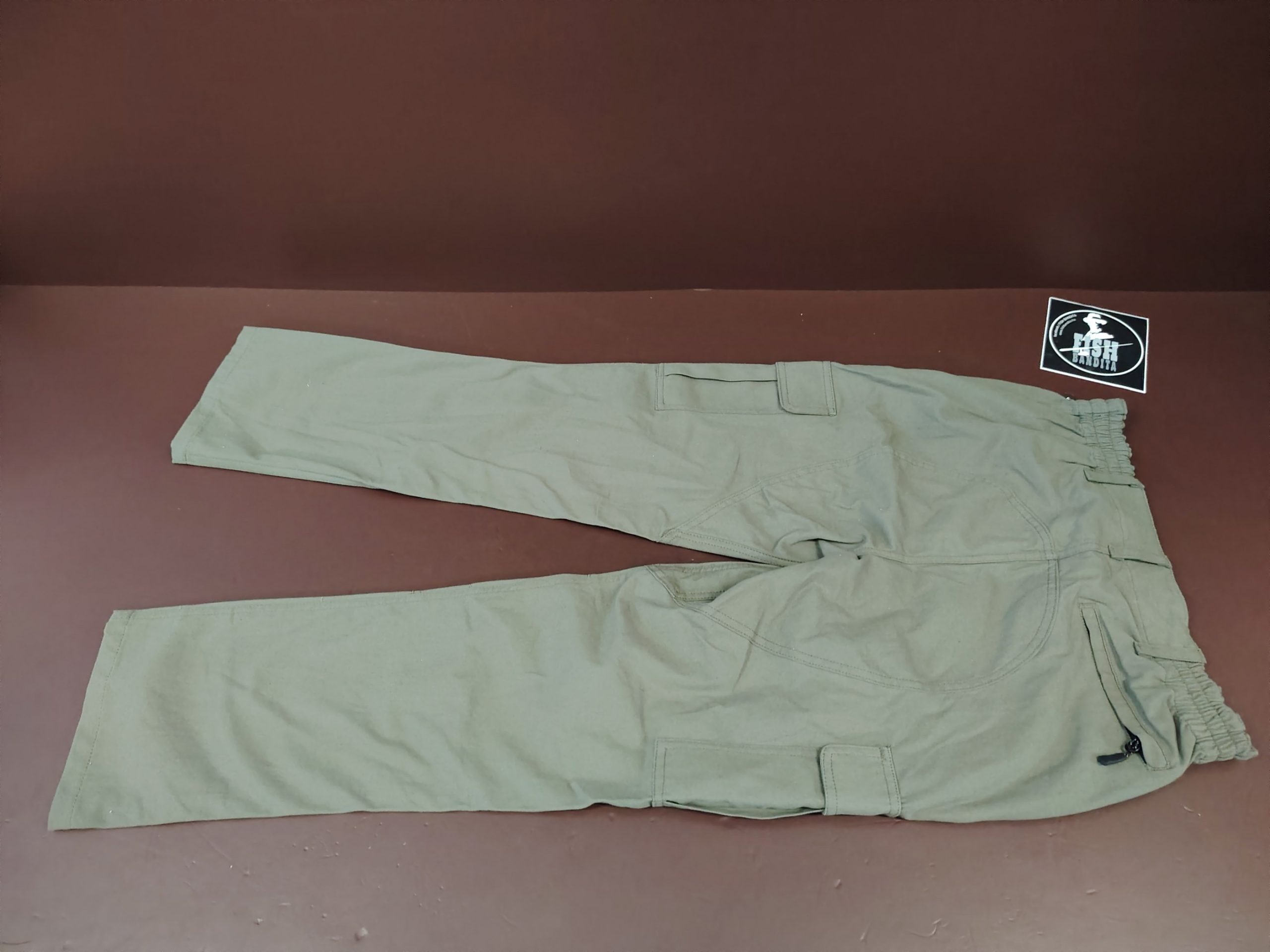 DAM nadrág Iconic Trousers Olive Night (L) - Image 3