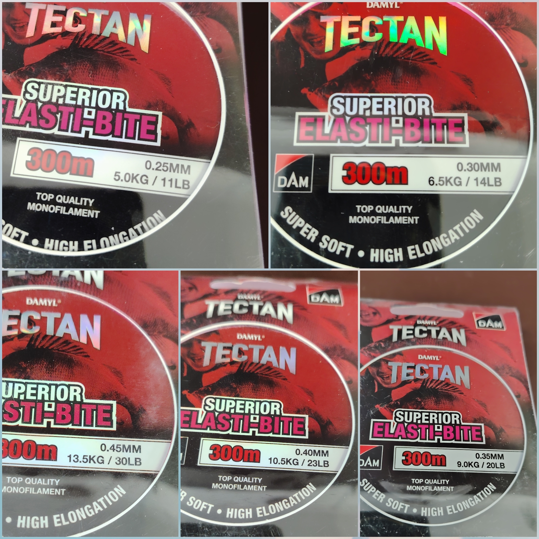 DAM TECTAN SUPERIOR ELASTI-BITE (300m) 0,25mm-től 0,45mm-ig - Image 3
