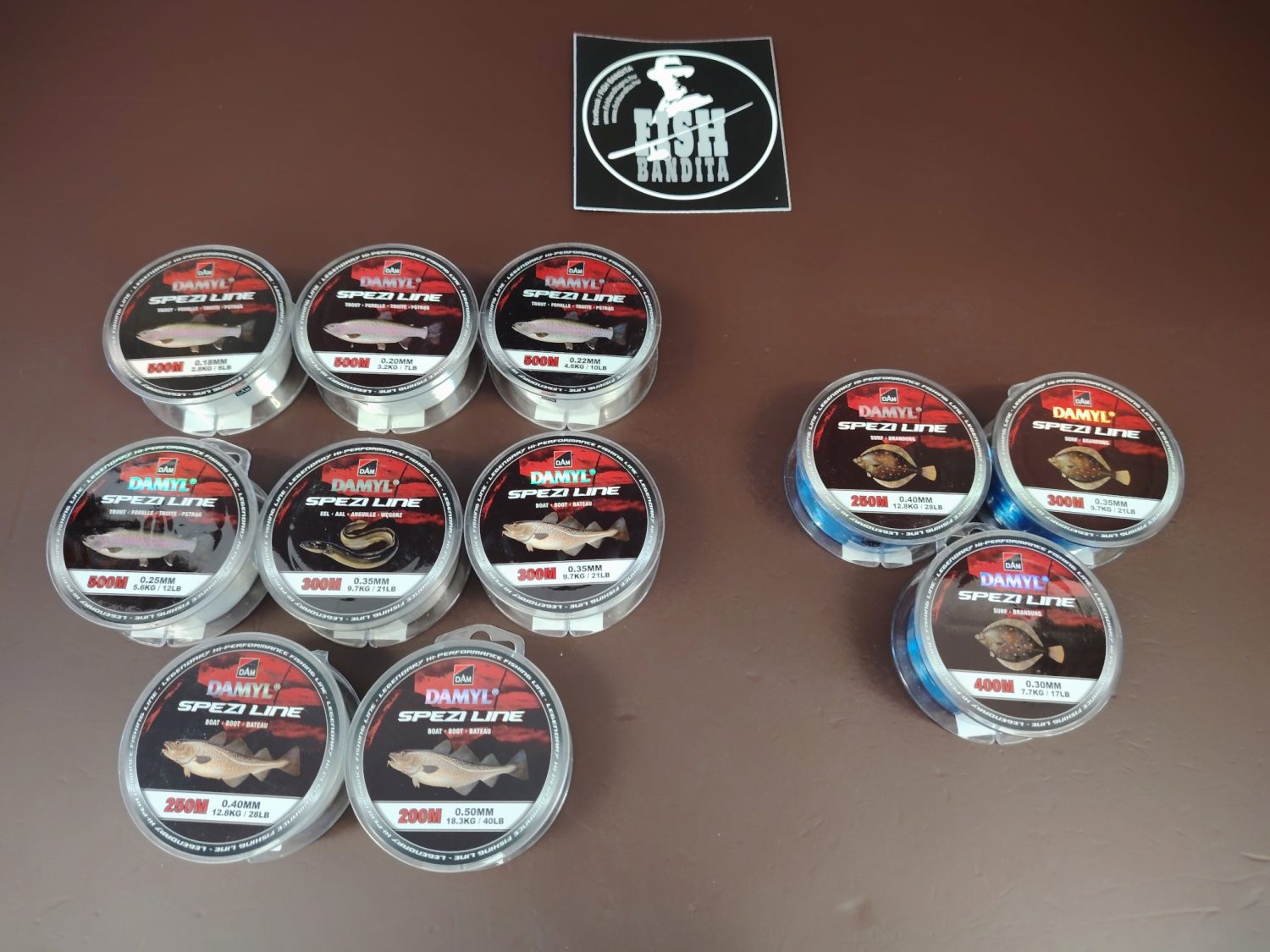 DAM DAMYL SPEZI LINE (Trout, Eel, Boat, Surf) 0,18mm-től 0,50mm-ig