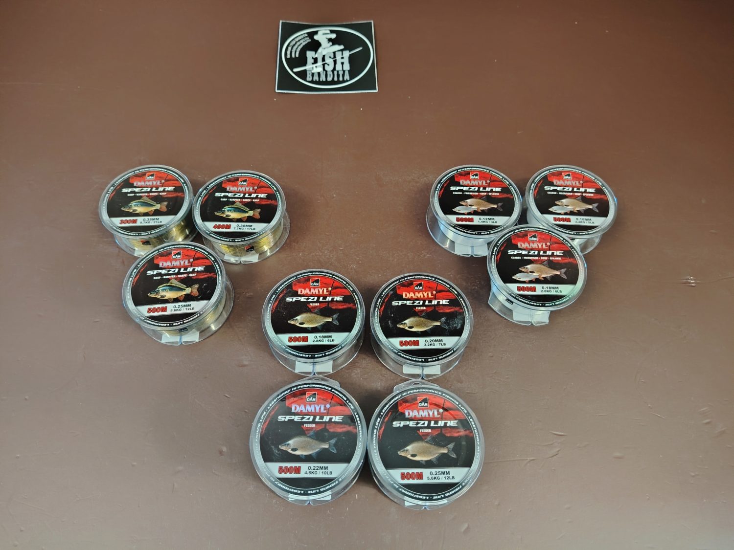 DAM DAMYL SPEZI LINE (Carp, Coarse és Feeder) 300M/ 400M/ 500M 0,18mm-tól 0,35mm-ig