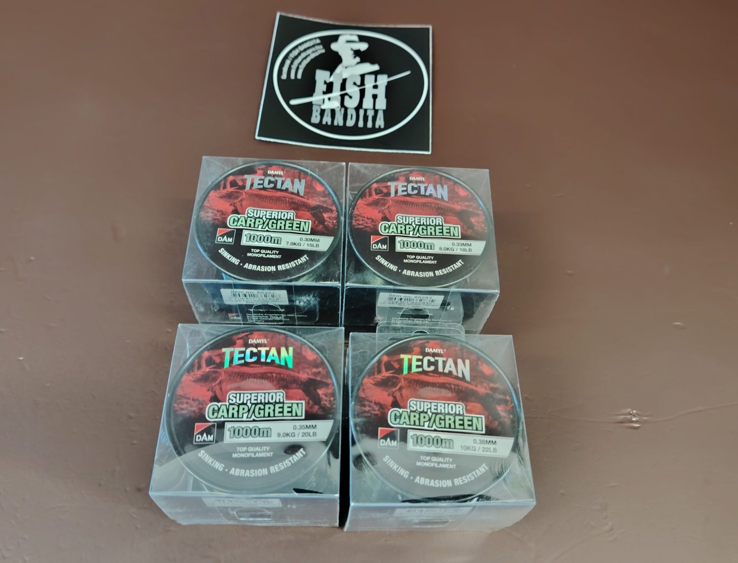 DAM TECTAN SUPERIOR CARP GREEN (1000m) 0,30mm-től 0,38mm-ig