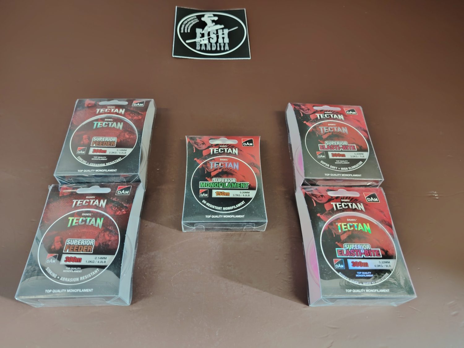 DAM TECTAN SUPERIOR ELASTI-BITE (300m)/ FEEDER (300m)/ MONOFILAMENT (150m) 0,14mm-től 0,22mm-ig