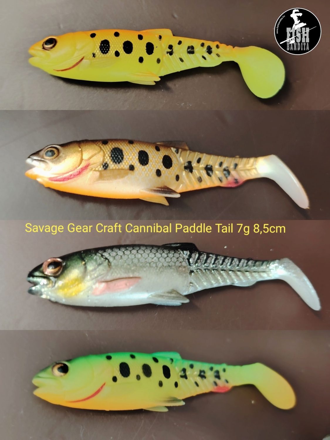 Savage Gear Craft Cannibal Paddle Tail 7g 8,5cm - Image 2