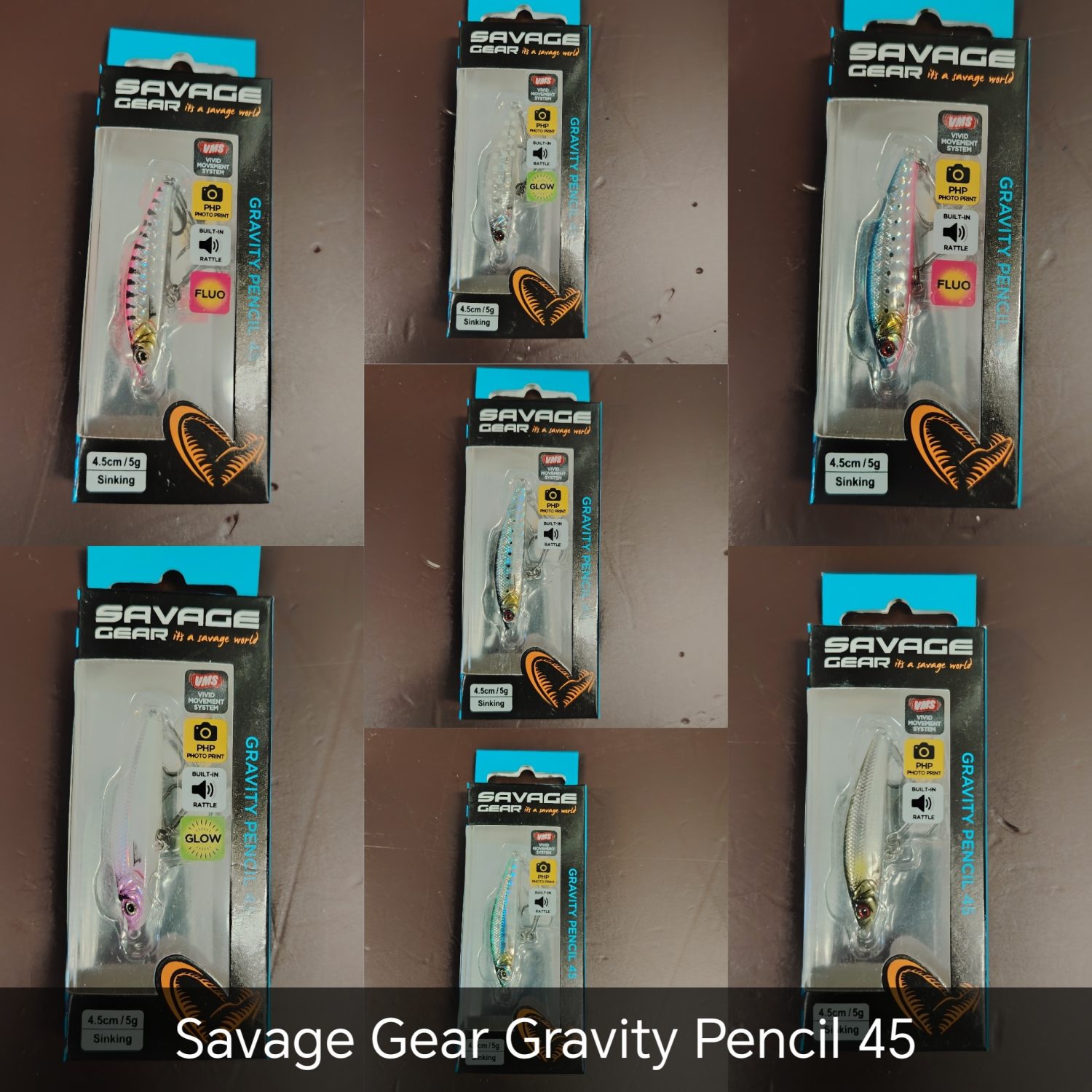 Savage Gear Gravity Pencil 4,5cm 5g/ 6cm 12g