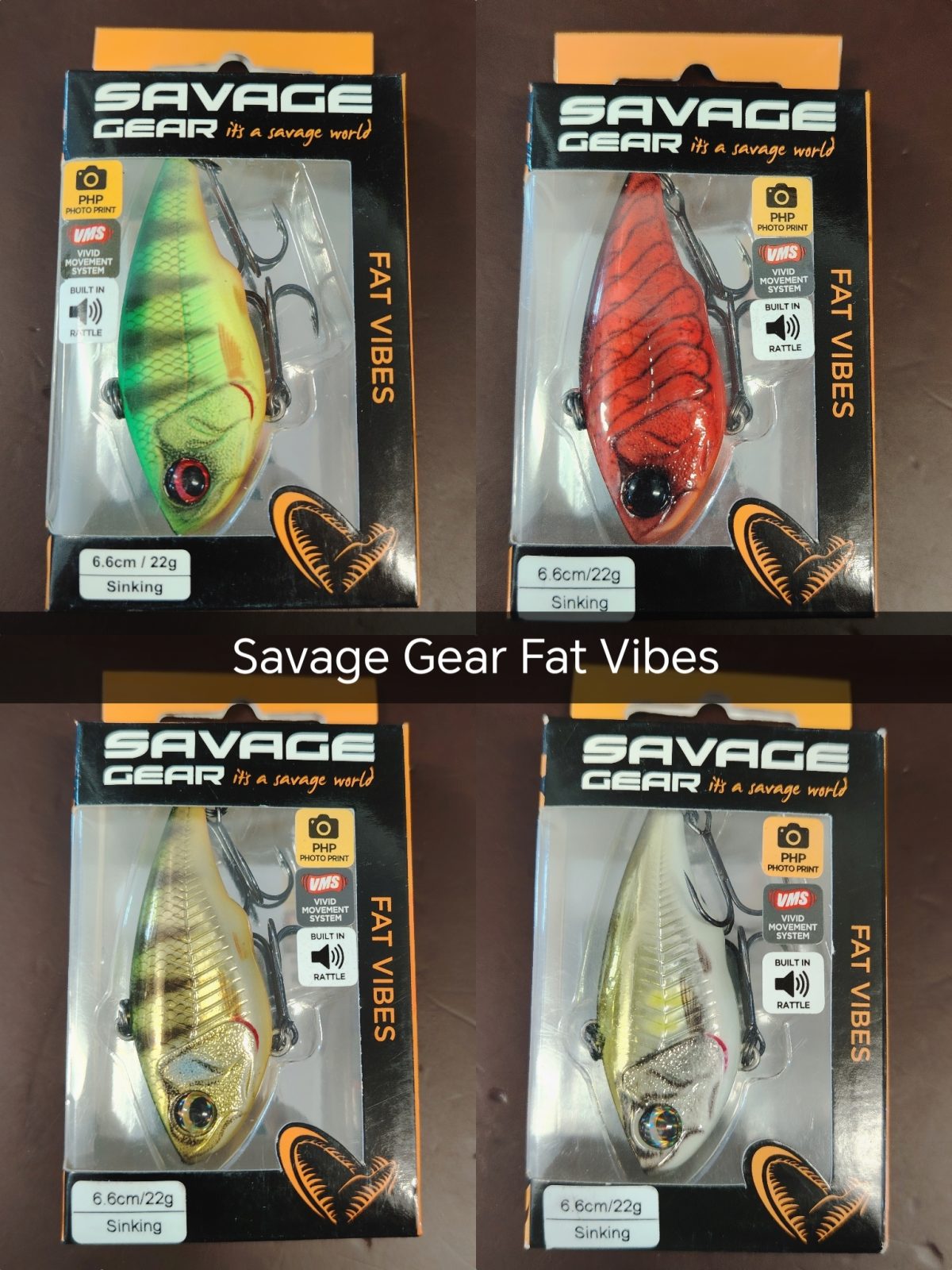 Savage Gear Fat Vibes 6,6cm 22g