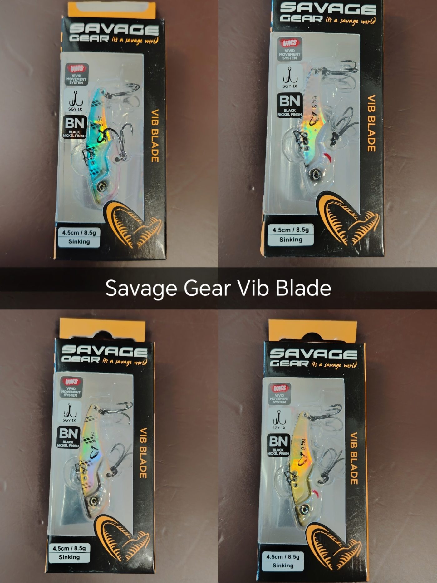 Savage Gear B-SG VIB Blade 4,5cm 8,5g (Sinking / Merülő)