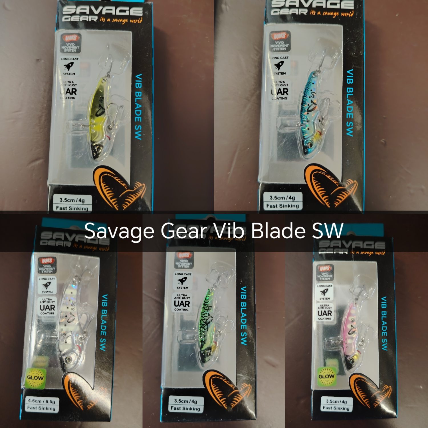 Savage Gear VIB Blade SW (Gyorsan Merülő) 3,5cm- 5,5 cm