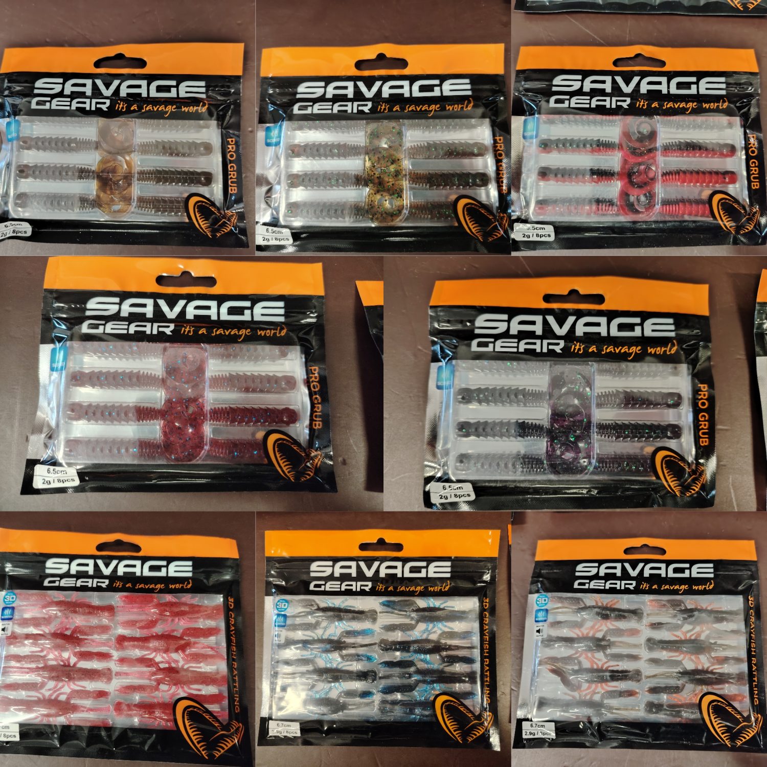Savage Gear Rák és Hüllő Műcsalik