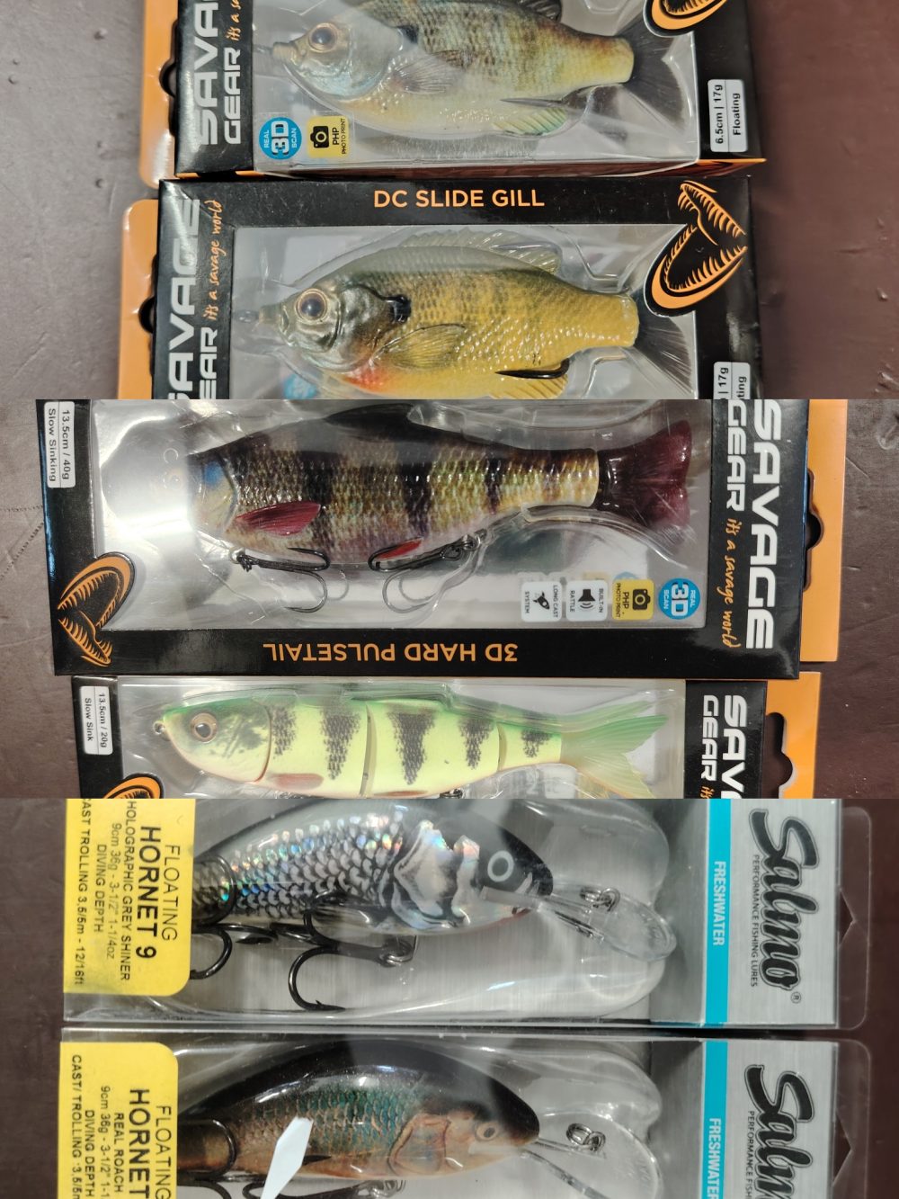 Salmo és Savage Gear Műcsalik