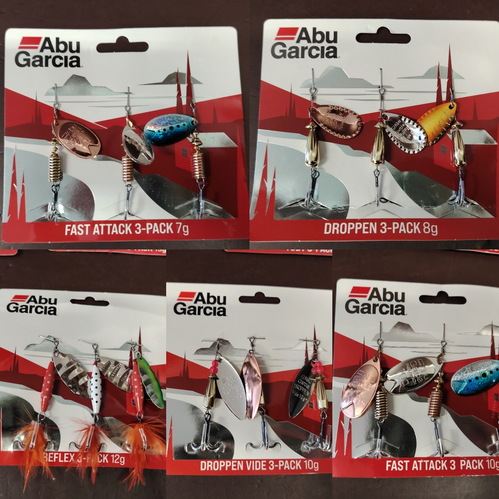 ABU garcia villantók 7g-tól 20g-ig