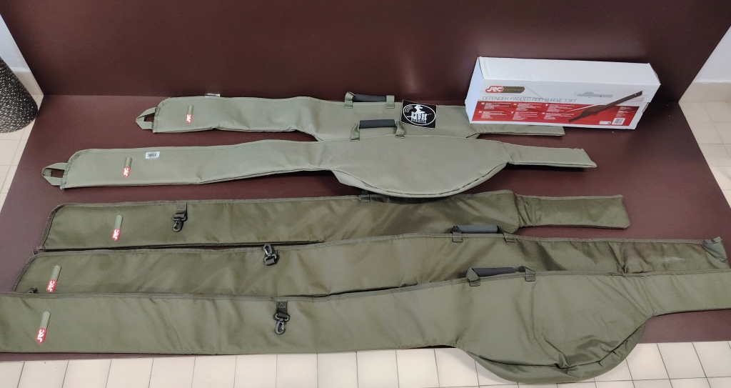JRC Defender padded rod sleve 135, 160, 170, 200, 212 cm 1botos párnázott botzsákok
