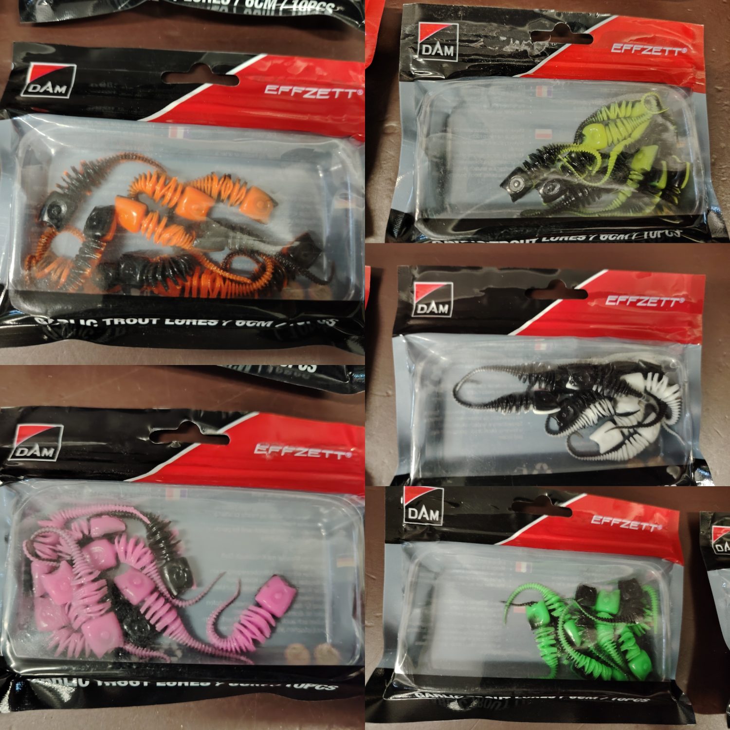 Dam EFFZETT Garlic Trout Lure fokhagymás aromával átitatott gumicsali