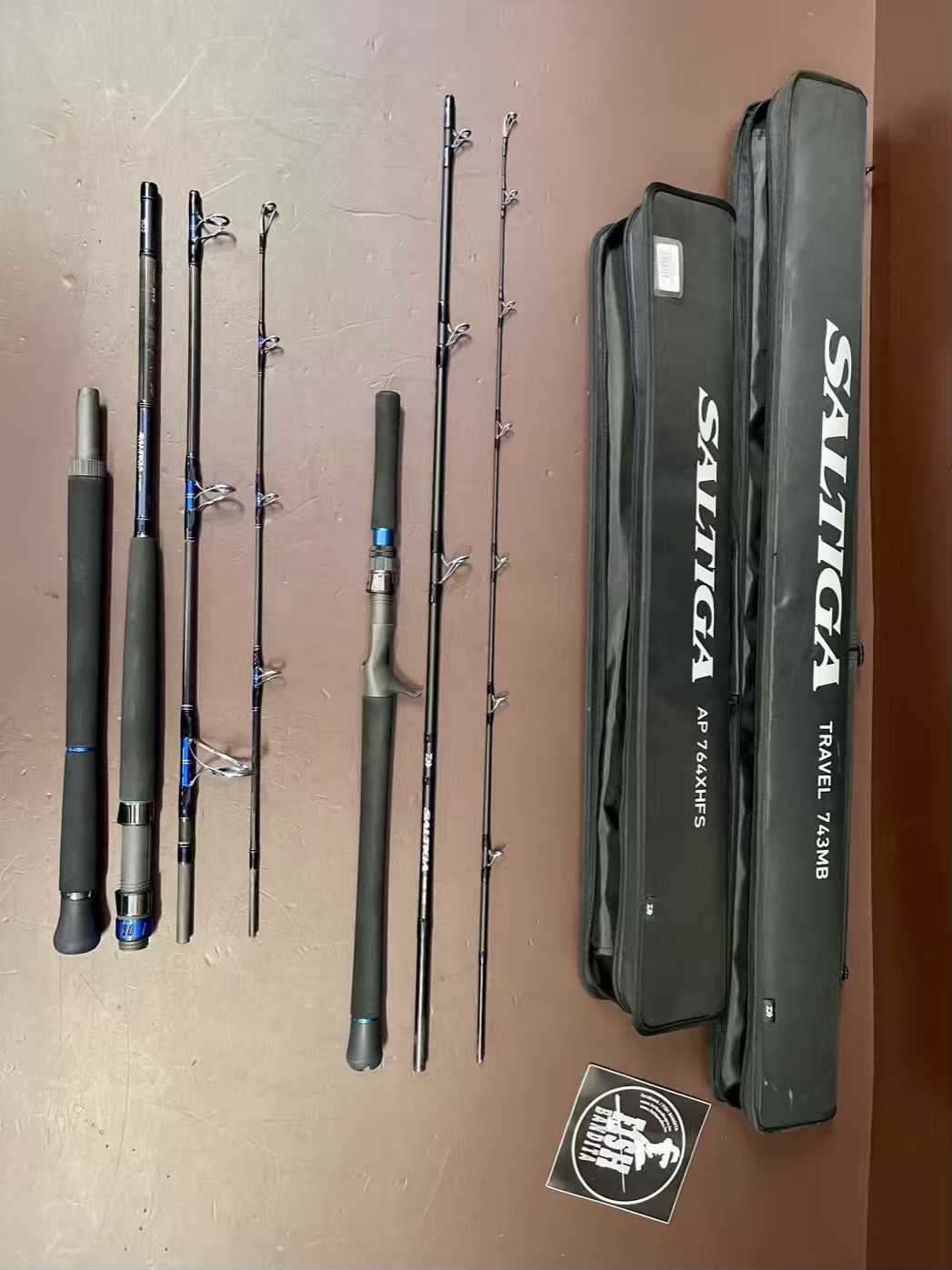 Shimano SALTIGA Travel 743MB 225cm 30-50lb (3rész)