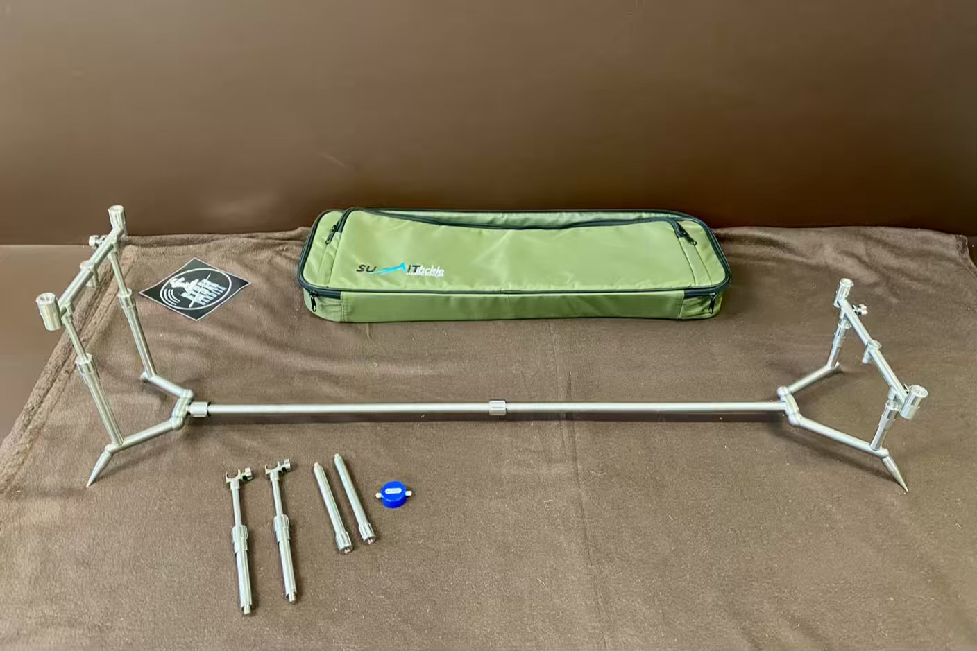 Summit Tacle Colloseum Low Profile ROD POD 2botos (rozsdamentes)
