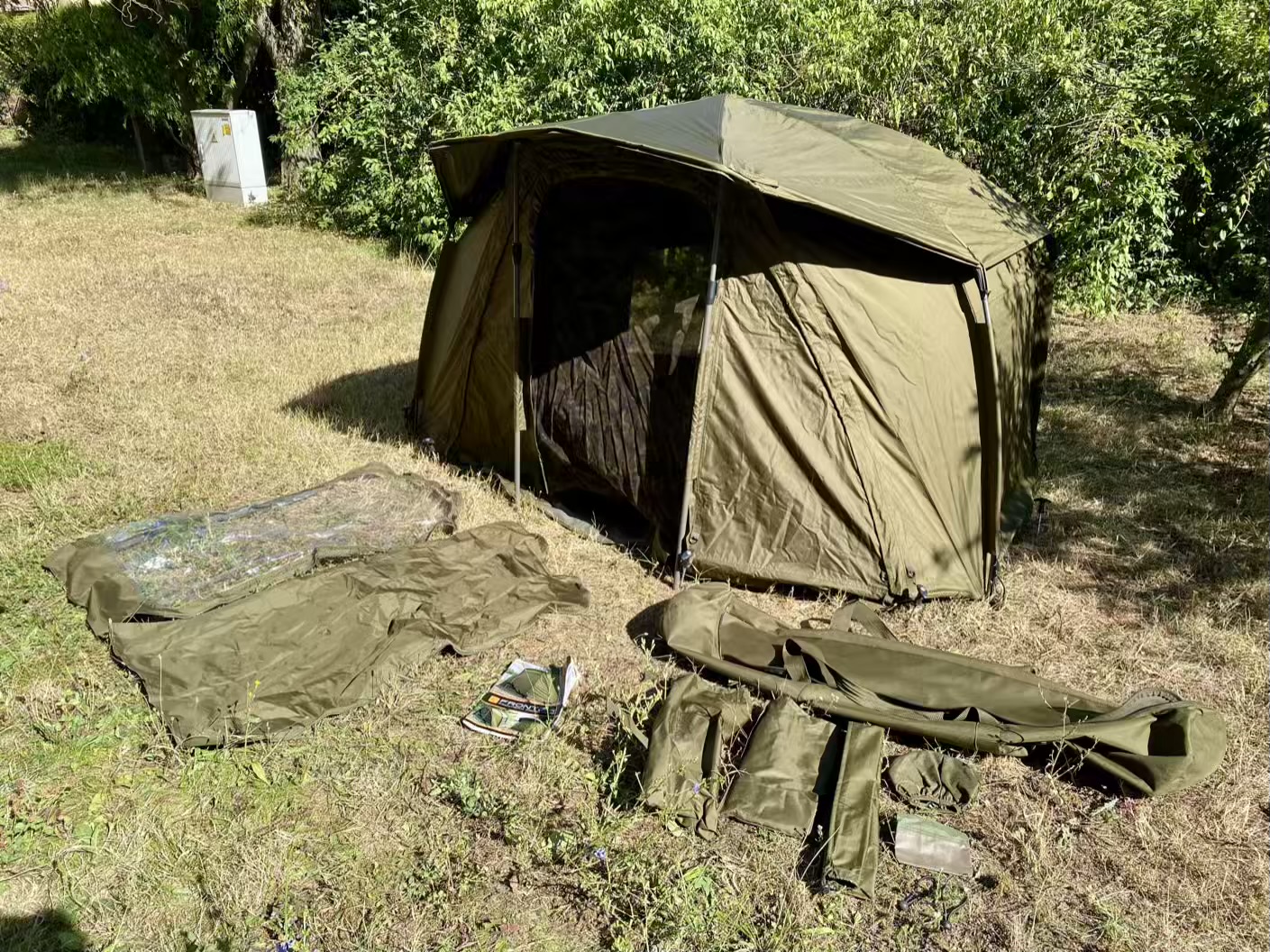 Fox Frontier New Bivvy sátor + Fox Frontier Vapour Peak