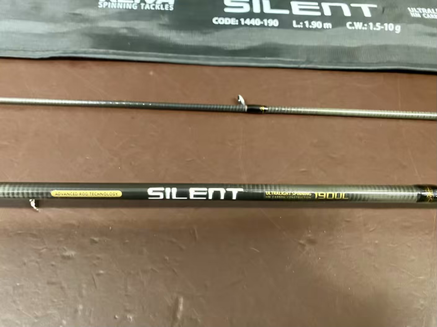 Reiva Silent Ultralight Spinning 190UL 1,5–10g